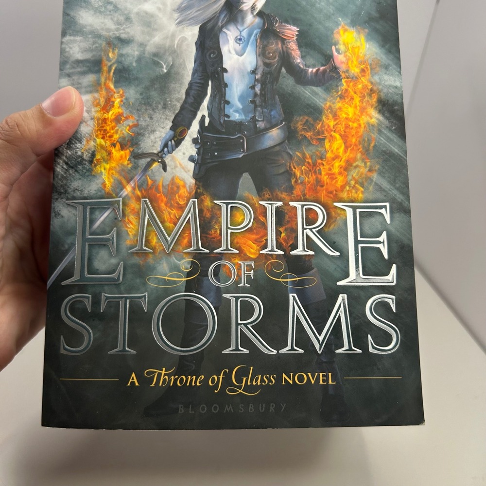 Empire of Storms Paperback by Sarah J. Maas Throne of Glass - Picture 8 of 13